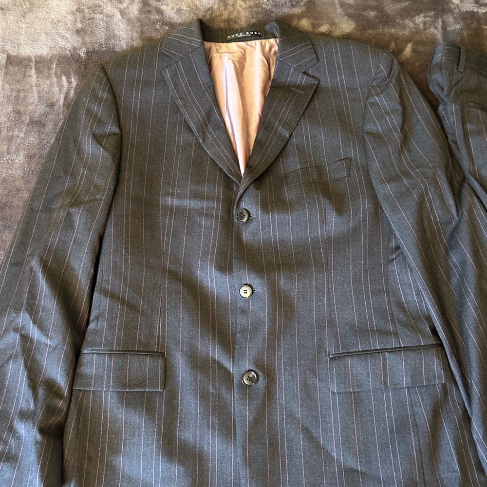 Hugo Boss Black and Pink Suit - Picture 3 of 11